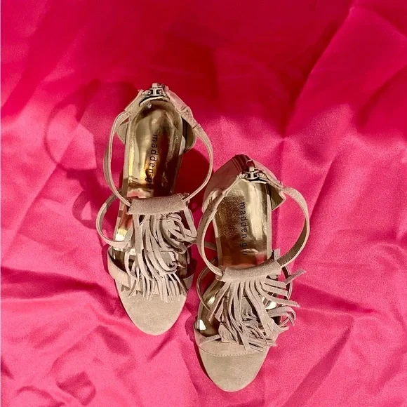 Fringe Suede Heels - Picture 4 of 5